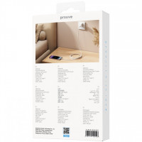Кабель Proove Rebirth Type-C to Type-C 60W (1m) White (CCRE61002202)