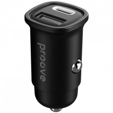 Автомобільний зарядний пристрій Proove Flash 30W Type-C+USB Black (CCFL30111201)