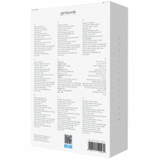 Мережевий зарядний пристрій Proove Silicone Power 2 30W (Type-C + USB) + кабель Type-C to Type-C (1m) White (WCSP23011002)