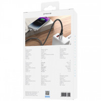 Кабель Proove ReGen Silicone USB to Type-C 3A (1m) Black (CCRS12001102)