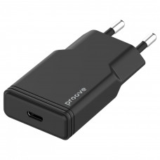 Мережевий зарядний пристрій Proove Slender 20W Type-C Black (WCSS20010001)