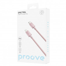 Кабель Proove Spectral Type-C to Lightning 27W (1m) Pink (CCSP27002115)