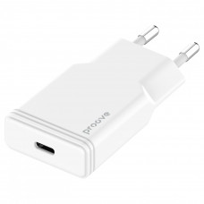 Мережевий зарядний пристрій Proove Slender 20W Type-C White (WCSS20010002)