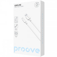 Кабель Proove GridLine USB to Type-C 3A (1m) White (CCGL15001202)