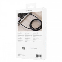 Кабель Proove Energy Stream Type-C to Type-C 60W (1m) Black (CCES60002201)