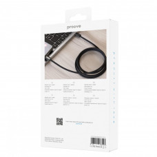 Кабель Proove Energy Stream Type-C to Type-C 60W (1m) Black (CCES60002201)