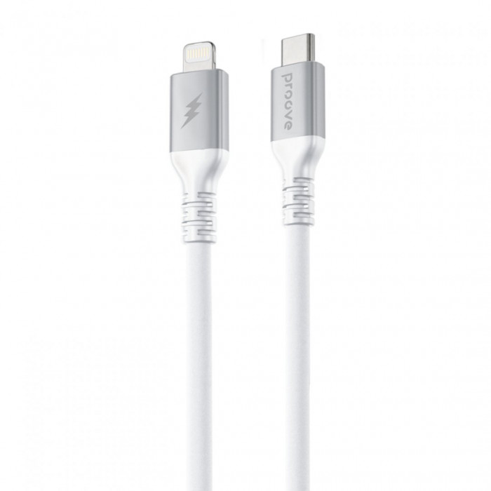 Кабель Proove ReGen Silicone Type-C to Lightning 27W (1m) White (CCRS60002102)