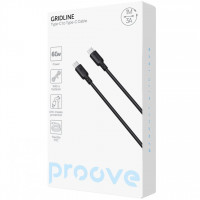 Кабель Proove GridLine Type-C to Type-C 60W (1m) Black (CCGL60002201)