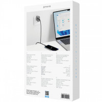 Кабель Proove WireX Type-C to Type-C 60W (2m) Black (CCWX60002221)