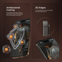 Защитное стекло Proove Achilles Full Screen для iPhone 17 Air Black (PGPAIP17A001)