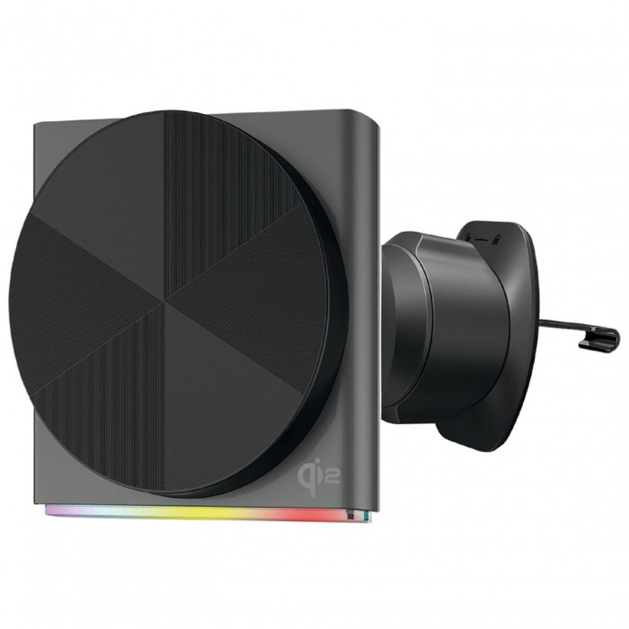 Автомобільний тримач з бездротовою зарядкою Proove Neostorm Qi2 15W (WHNS15002003)