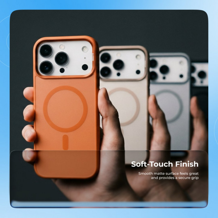 Чохол Proove Sapphire Case with Magnetic Ring для iPhone 17 Pro Max Cosmic Orange (PCSAIP17PM55)