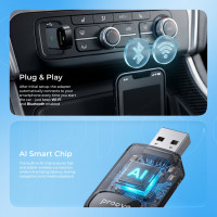 Бездротовий адаптер Proove Unity 2in1 CarPlay / Android Auto (WAPU00100003)