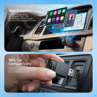 Бездротовий адаптер Proove Unity 2in1 CarPlay / Android Auto (WAPU00100003)