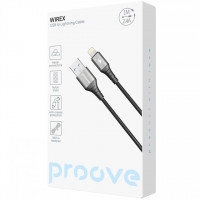 Кабель Proove WireX USB to Lightning 2.4A (1m) Black (CCWX12001201)