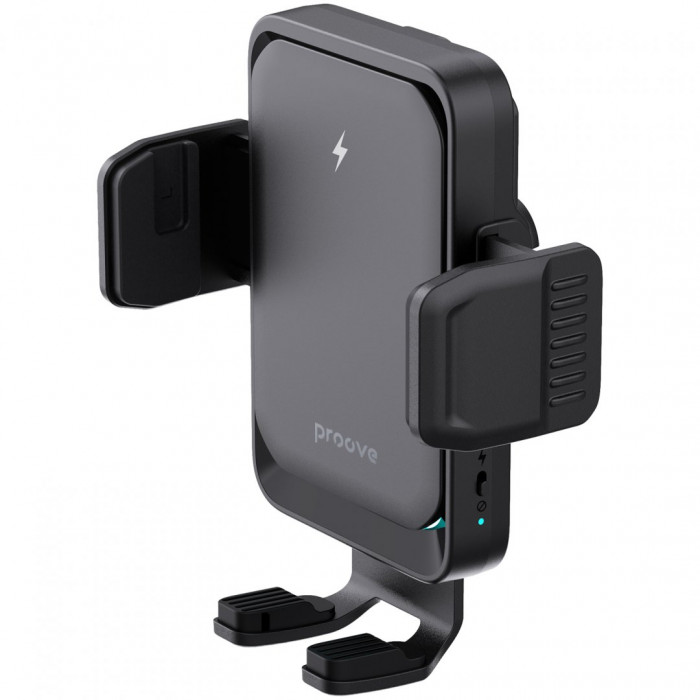 Автомобільний тримач з бездротовою зарядкою Proove Sonic Pro 15W Black (WHSP15002001)