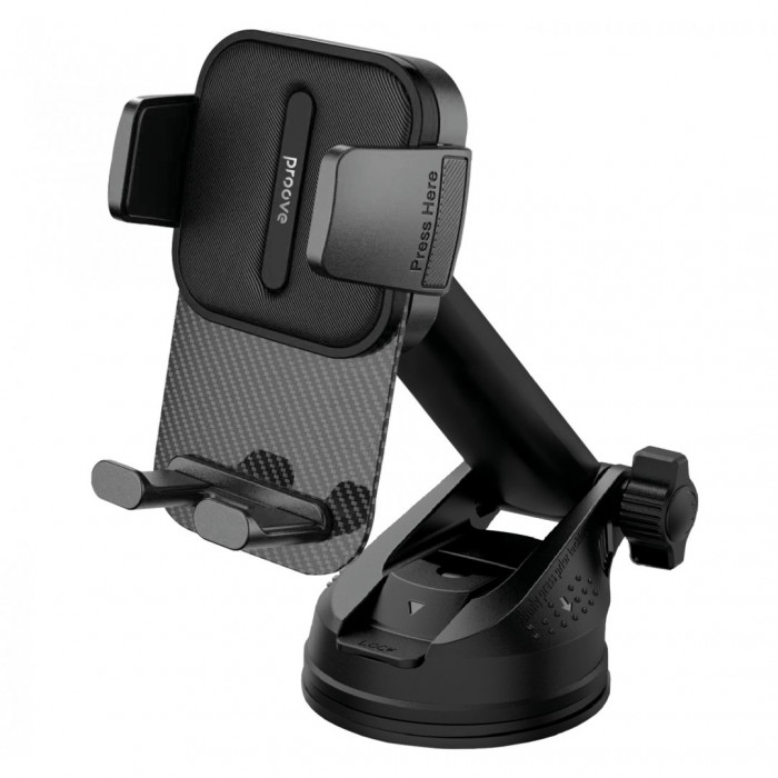 Автомобільний тримач Proove Carbon Clamp Suction Type Car Mount (CHCNS0000001)