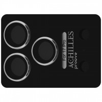 Защитное стекло Achilles Full Metal для камеры iPhone 17 Pro Silver (CPPAFM17P006)