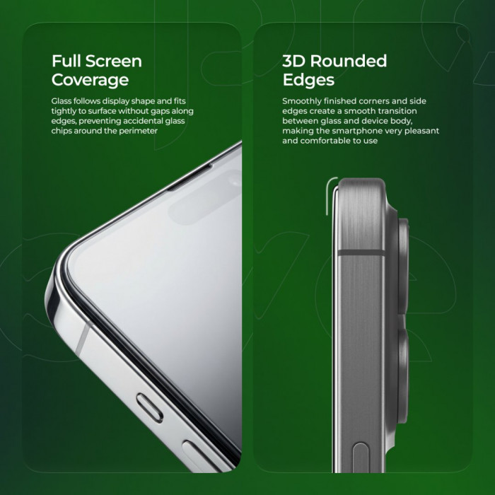 Захисне скло Proove Safe Screen для iPhone 14 Pro Max/15 Plus/16 Plus (PGPSSI14PM01)
