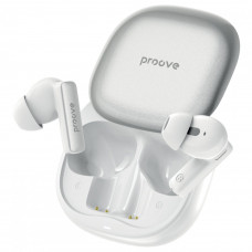 Беспроводные наушники Proove NoLimit TWS with Hybrid ANC (APP) White/Silver (TWNL0001AP26)
