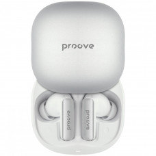 Беспроводные наушники Proove NoLimit TWS with Hybrid ANC (APP) White/Silver (TWNL0001AP26)