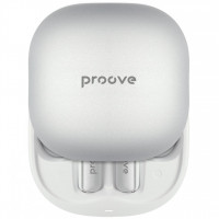 Бездротові навушники Proove NoLimit TWS with Hybrid ANC (APP) White/Silver (TWNL0001AP26)