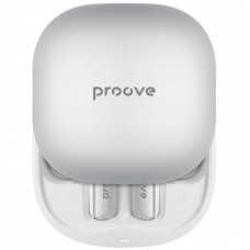 Беспроводные наушники Proove NoLimit TWS with Hybrid ANC (APP) White/Silver (TWNL0001AP26)