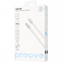 Кабель Proove AirLine Type-C to Lightning 30W (1m) White (CCAI30002102)
