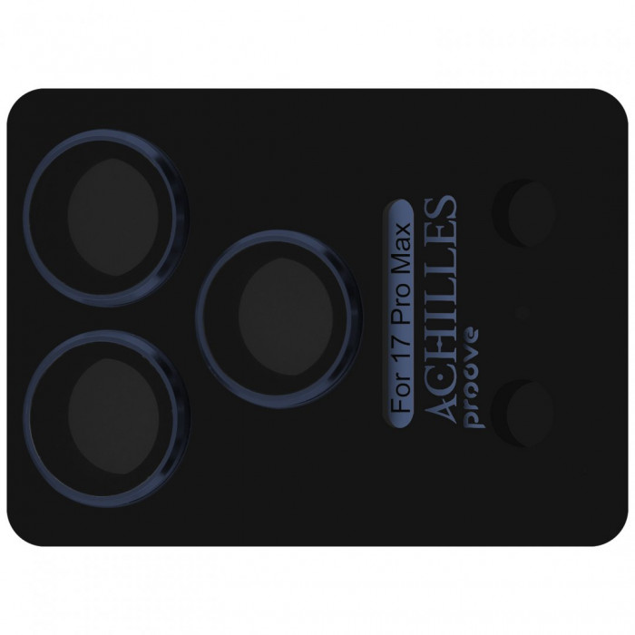 Захисне скло Achilles Full Metal для камери iPhone 17 Pro Max Deep Blue (CPPAFM17PM08)
