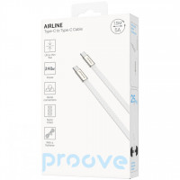Кабель Proove AirLine Type-C to Type-C 240W (1.5m) White (CCAI24002202)