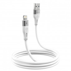 Кабель Proove Soft Silicone USB to Lightning 2.4A (2m) White (CCSO20001122)