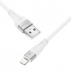 Кабель Proove Soft Silicone USB to Lightning 2.4A (2m) White (CCSO20001122)