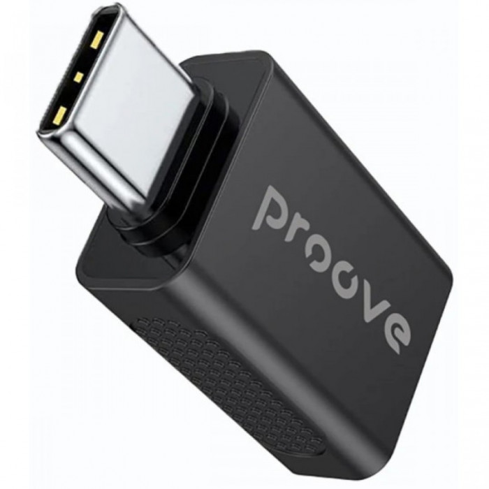 Перехідник OTG Proove Extension USB to Type-C Black (HBEX00101001)