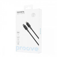 Кабель Proove Flex Metal Type-C to Lightning 27W (1m) Black (CCFM27002101)
