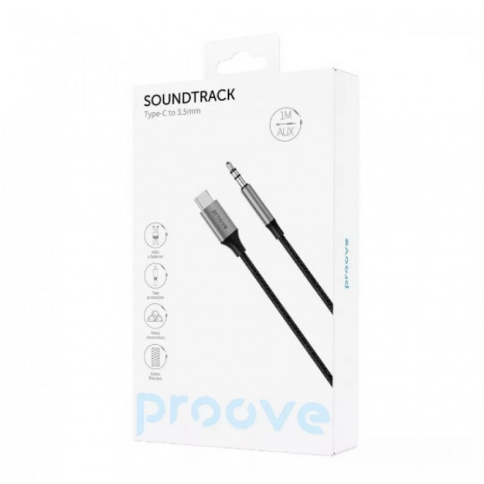 Кабель AUX Proove SoundTrack Type-C to 3.5mm (ACST00002801)