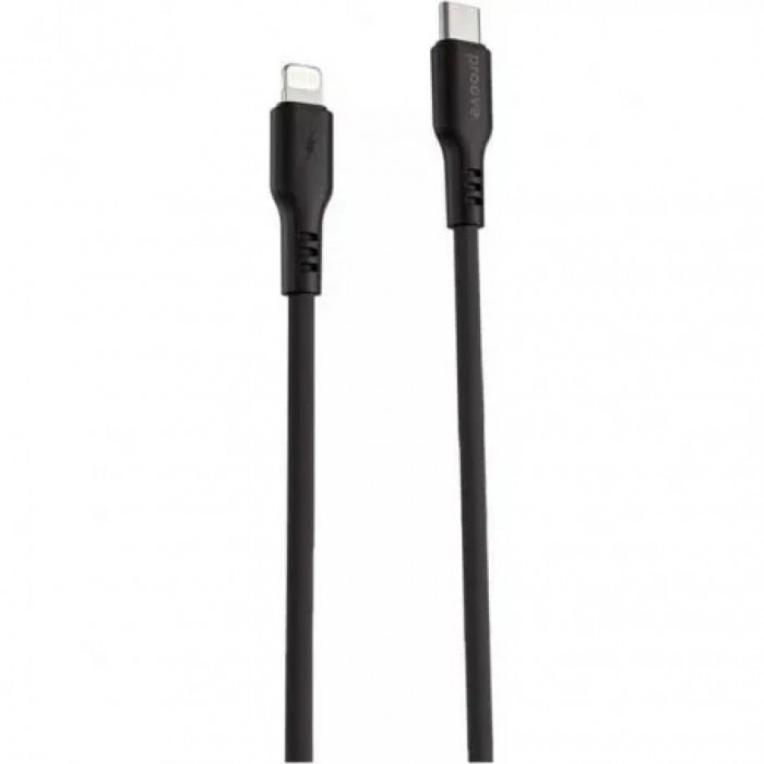 Кабель Proove Rebirth Type-C to Lightning 27W (1m) Black (CCRE60002101)