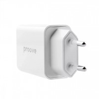 Сетевое зарядное устройство Proove Rapid 20W Type-C+USB-C White (WCRP20110002)