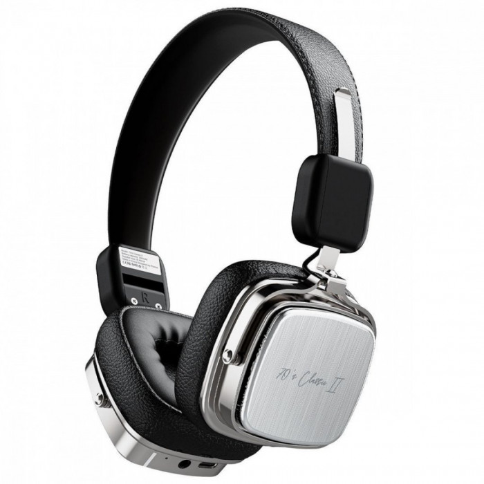 Накладні навушники Proove 70's Classic II Silver Black (HPCL20010006)