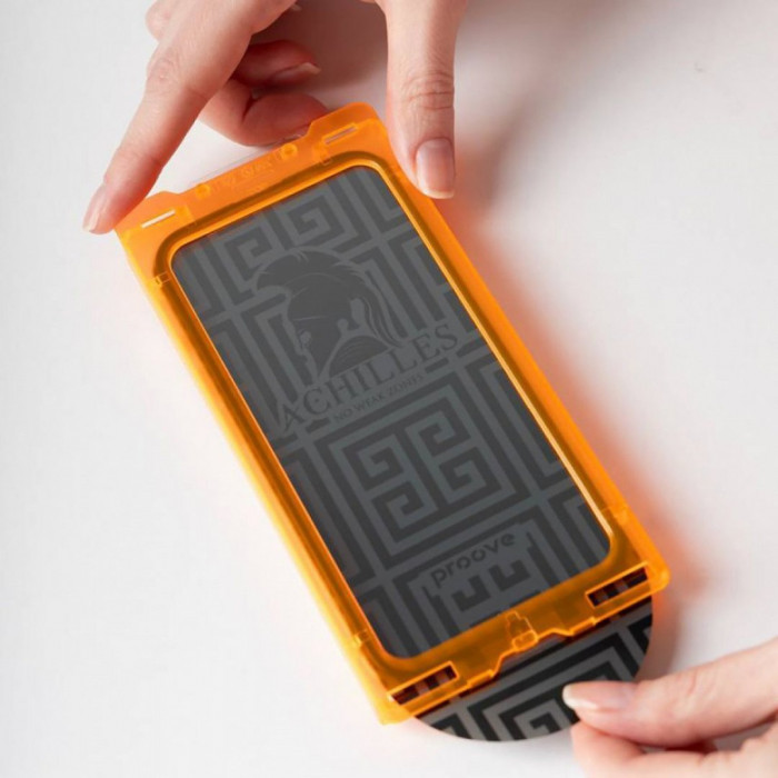 Захисне скло Proove Achilles Full Screen Installation Box для iPhone 15 Pro Max (PGPAIB15PM01)