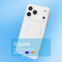 Чохол Proove Crystal Case with MagSafe для iPhone 18 Pro Black (PCCCIP18P002)