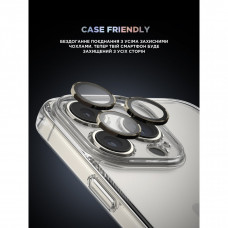 Защитное стекло для камеры ArmorStandart Supreme BI для iPhone 16 Pro/16 Pro Max Titanium (ARM79423)