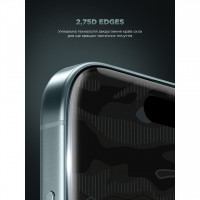Защитное стекло ArmorStandart Infinity Black Icon 2.75D для iPhone 16 Pro Max (ARM80302)