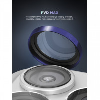 Защитное стекло для камеры ArmorStandart Supreme BI для iPhone 17 Pro/17 Pro Max Blue (ARM86439)