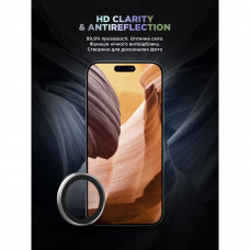 Защитное стекло для камеры ArmorStandart Supreme BI для iPhone 16 Pro/16 Pro Max Silver (ARM79421)