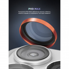 Защитное стекло для камеры ArmorStandart Supreme BI для iPhone 17 Pro/17 Pro Max Orange (ARM86440)