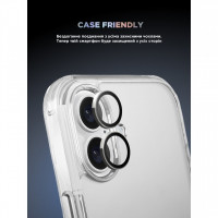 Захисне скло для камери ArmorStandart Supreme BI для iPhone 16/16 Plus Silver (ARM79431)
