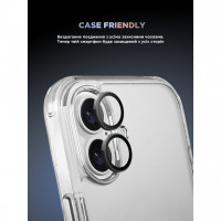 Защитное стекло для камеры ArmorStandart Supreme BI для iPhone 17 Black (ARM86442)