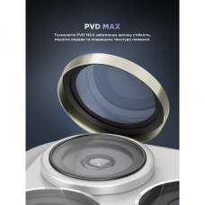 Защитное стекло для камеры ArmorStandart Supreme BI для iPhone 17 Pro/17 Pro Max Titanium (ARM86437)