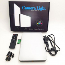 Лампа постійного світла LED Camera Light 19cm Remote Black (M777)