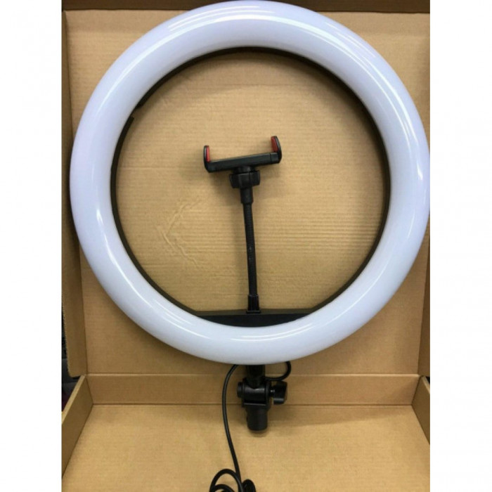 Кільцева лампа Fill Light LED 33cm Black (M-33)